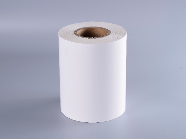 45μm白色（sè）PE不幹膠標簽（qiān）材（cái）料（liào）