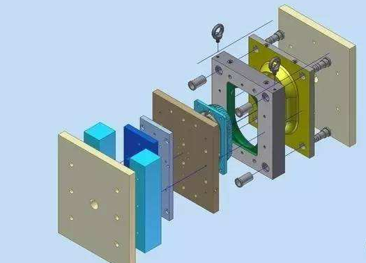 ​注塑模具的（de）工作原理